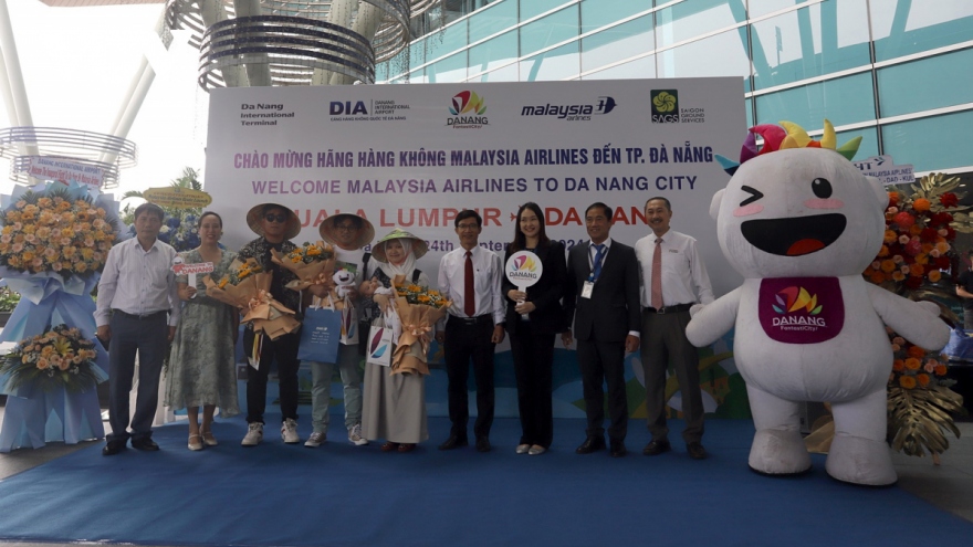 Malaysia Airlines launches first flight to Da Nang